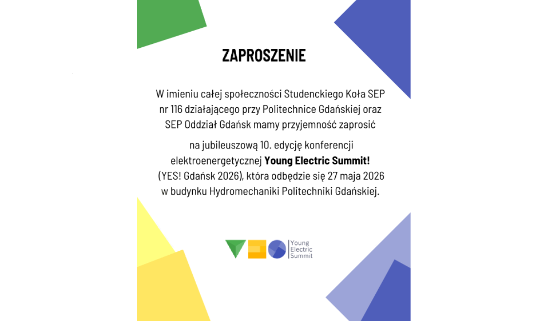 ZAPROSZENIE YOUNG ELECTRIC SUMMIT
